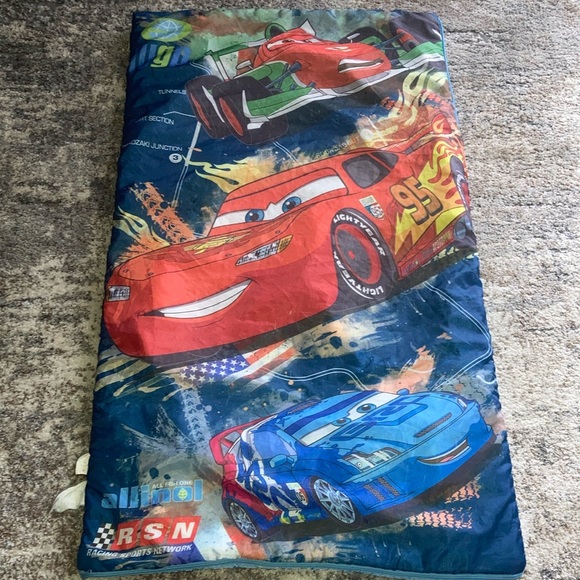 Disney Cars Kids Sleeping Bag 53” x 30” - Picture 1 of 13